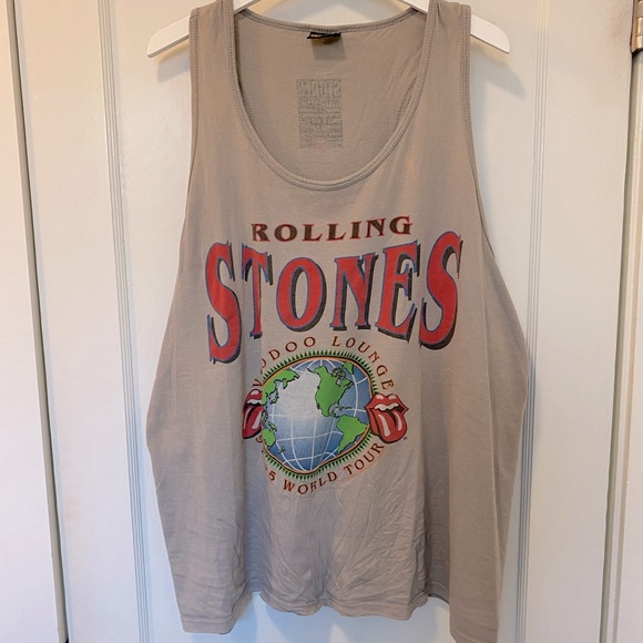 Vintage | Tops | Vintage Rolling Stones 994 Tank | Poshmark